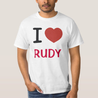 Ik hou van Rudy T-shirt