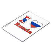 Ik hou van Rusland Notitieboek (Linkerzijde)