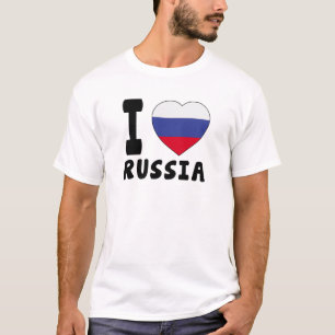 Ik hou van Rusland T-shirt