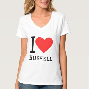 Ik hou van russell t-shirt