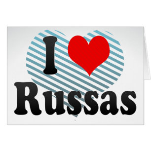 Ik hou van Russen, Brazilië. Eu Amo O Russas, Braz