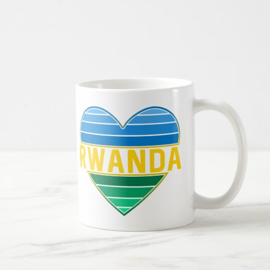 Ik hou van Rwanda, Rwandese hart Koffiemok (Rechts)