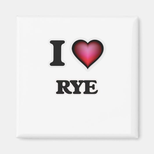 Ik hou van Rye Magneet (Voorkant)