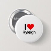 ik hou van ryleigh ronde button 5,7 cm (Voorkant /achterkant)