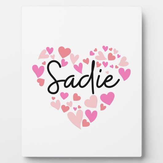 Ik hou van Sadie Fotoplaat (Voorkant)