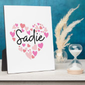 Ik hou van Sadie Fotoplaat (Zijkant)