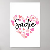 Ik hou van Sadie Poster (Voorkant)