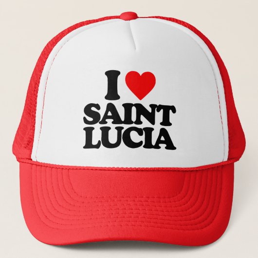 IK HOU VAN SAINT LUCIA TRUCKER PET (Voorkant)