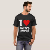 Ik hou van Saint-Tropez T-shirt (Voorkant volledig)