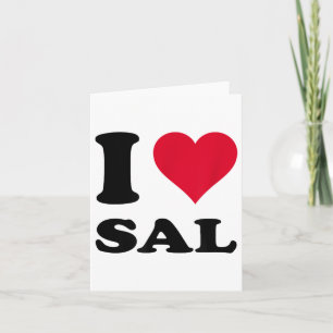 Ik hou van Sal _1 Kaart