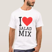 Ik hou van salademix t-shirt (Voorkant)
