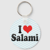 Ik hou van Salami Sleutelhanger (Voorkant)