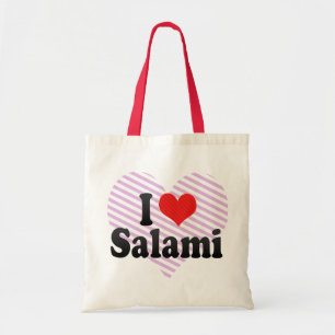 Ik hou van Salami Tote Bag