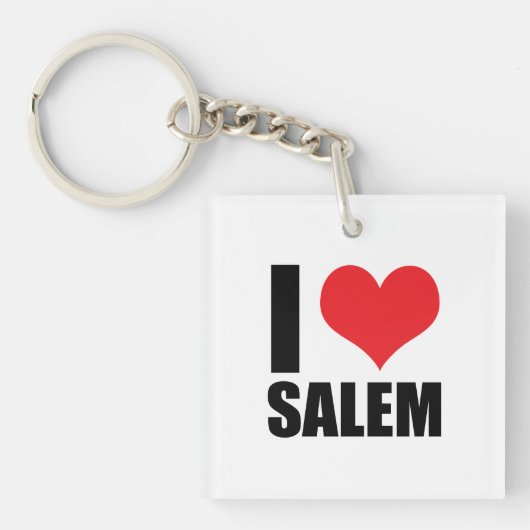 Ik hou van Salem Sleutelhanger (voorkant)