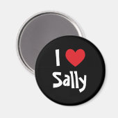 Ik hou van Sally Magneet (Voorkant / Achterkant)