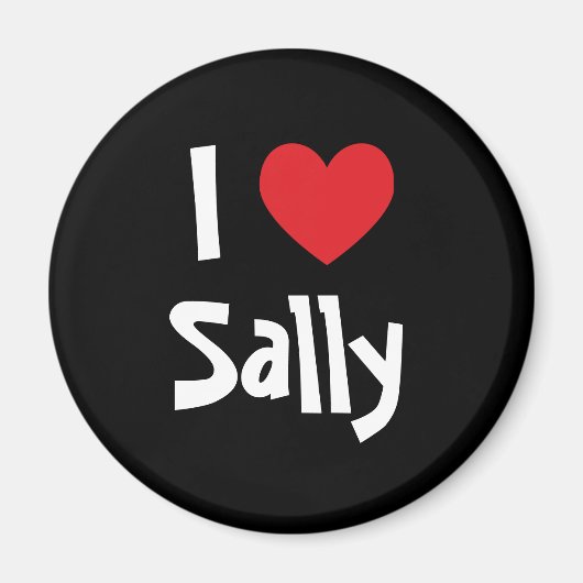 Ik hou van Sally Magneet (Voorkant)