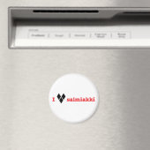 Ik hou van salmiakki magneet (Insitu (Vaatwasser))