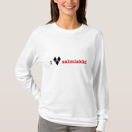 Ik hou van salmiakki t-shirt (Voorkant)