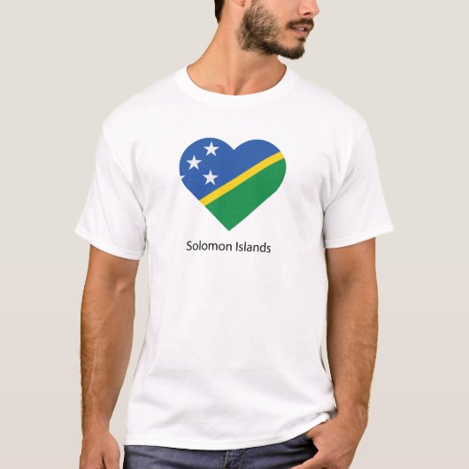 Ik hou van Salomonseilanden T-shirt (Voorkant)