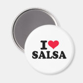 Ik hou van salsa magneet (Voorkant / Achterkant)