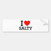 Ik hou van Salty Bumpersticker (Voorkant)