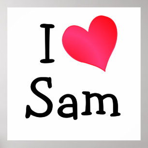 Ik hou van Sam Poster