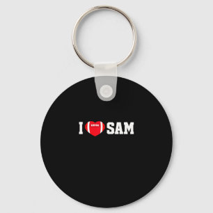 Ik hou van sam sleutelhanger
