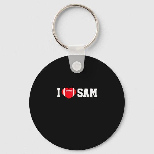 Ik hou van sam sleutelhanger (Voorkant)