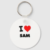 Ik hou van Sam Sleutelhanger (Voorkant)