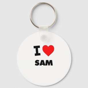 Ik hou van Sam Sleutelhanger