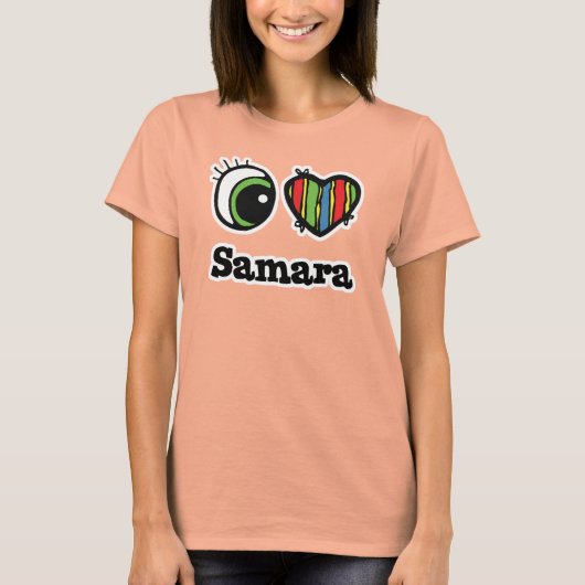 Ik hou van Samara T-shirt (Voorkant)
