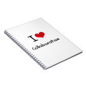 Ik hou van samenwerking notitieboek (Rechterzijde)
