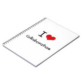 Ik hou van samenwerking notitieboek (Linkerzijde)