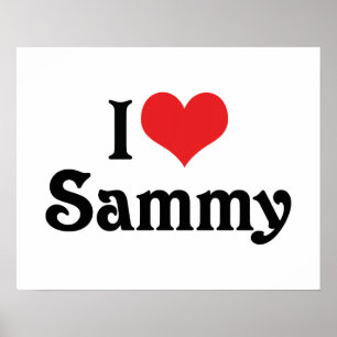 Ik hou van Sammy Poster