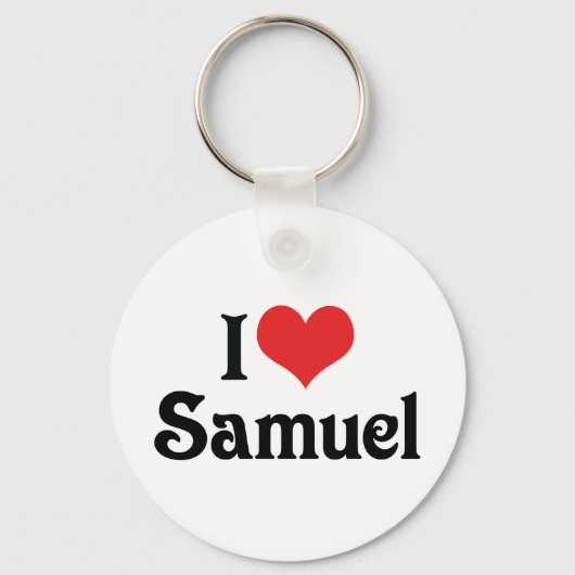 Ik hou van Samuel Sleutelhanger (Voorkant)