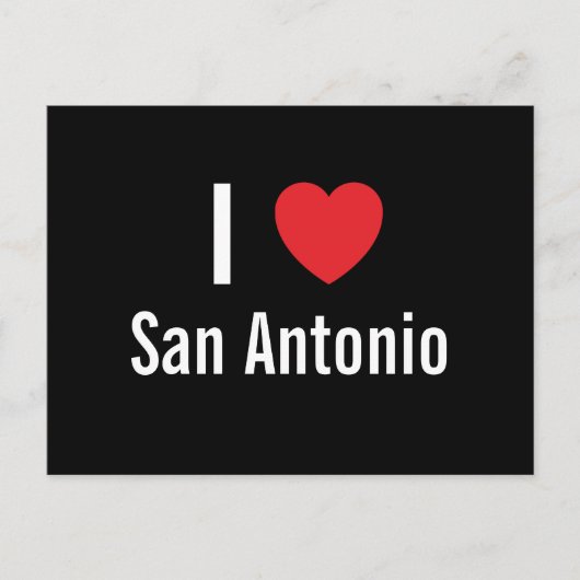 Ik hou van San Antonio Briefkaart (Voorkant)
