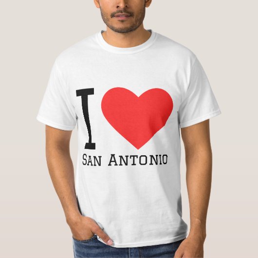Ik hou van San Antonio T-shirt (Voorkant)