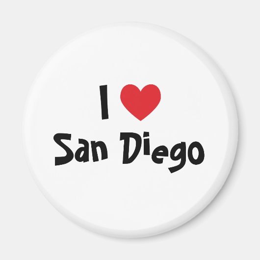 Ik hou van San Diego Magneet (Voorkant)