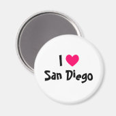 Ik hou van San Diego Magneet (Voorkant / Achterkant)