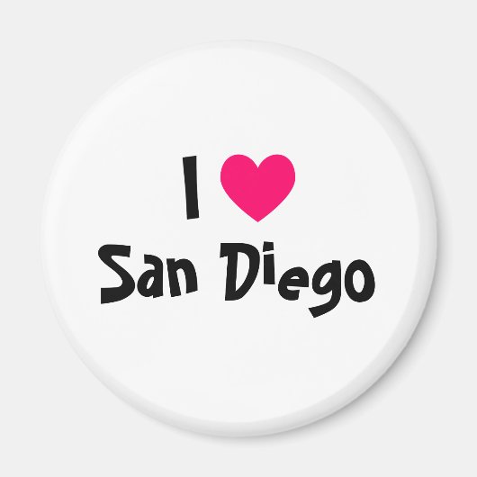 Ik hou van San Diego Magneet (Voorkant)