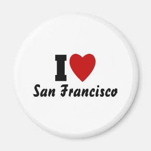 Ik hou van San Francisco Magneet