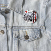 Ik hou van San Francisco Ronde Button 5,7 Cm (In situ)