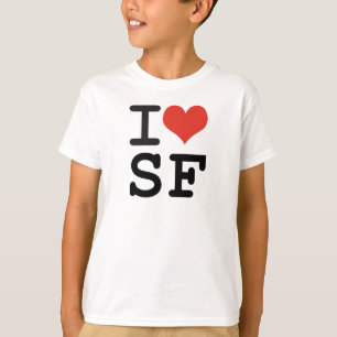 Ik hou van San Francisco T-shirt