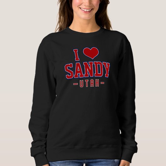 Ik hou van Sandy Utah Trui (Voorkant)
