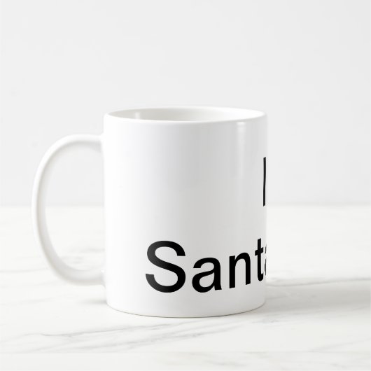 Ik hou van Santa Cruz Koffiemok (Links)