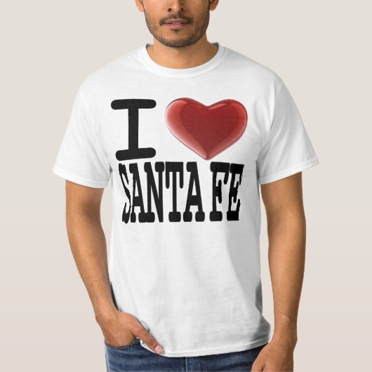 Ik hou van SANTA FE T-shirt (Voorkant)