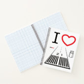 Ik hou van Santa Monica Airport Runway 21 / 3 Notitieboek (Binnen)