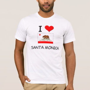 Ik hou van SANTA MONICA California T-shirt