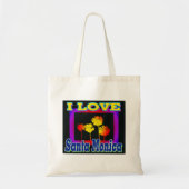 Ik hou van Santa Monica Palm Trees in de Doos. Tote Bag (Voorkant)