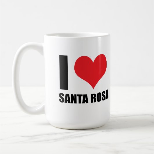 Ik hou van Santa Rosa Koffiemok (Links)